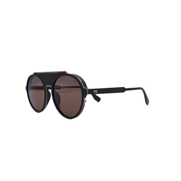Óculos de Sol Unissex P12 Sunglasses Red Marrom