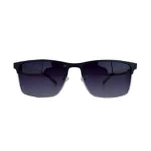 P12 Sunglasses Blue Polarizado Grafite Fosco Metal