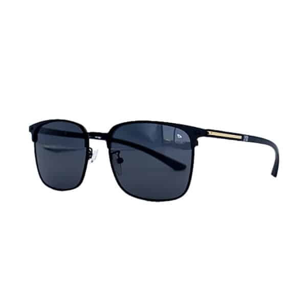 P12 Sunglasses White Polarizado Metal Preto